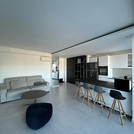 Cap D'antibes Port Aubernon 3p Vue Piscine Антиб