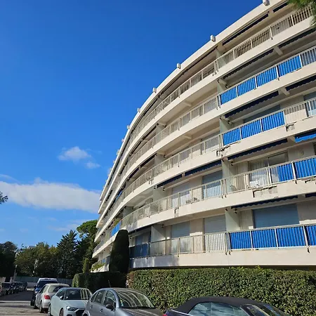 Cap D'antibes Port Aubernon 3p Vue Piscine Appartement