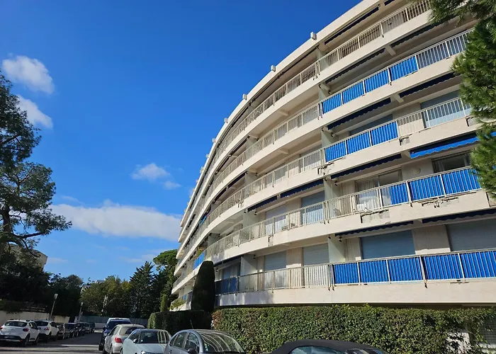 Cap D'antibes Port Aubernon 3p Vue Piscine Appartement