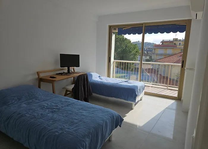 Cap D'antibes Port Aubernon 3p Vue Piscine * Antibes